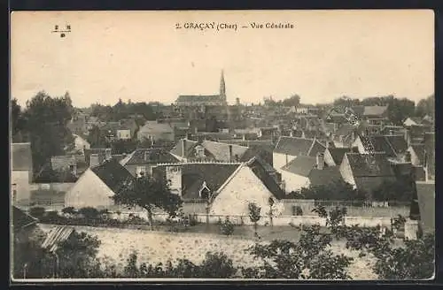 AK Gracay, Vue générale du village