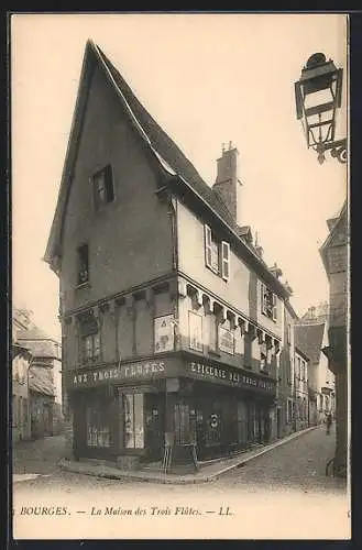 AK Bourges, La Maison des Trois Flûtes