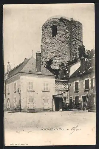 AK Sancerre, La Tour et maisons environnantes