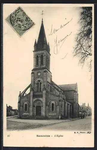 AK Sancoins, L`Église