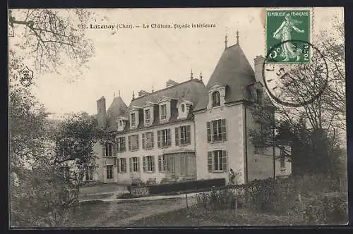 AK Lazenay, Le Château, facade intérieure