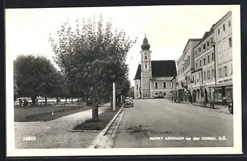 AK Aschach an der Donau, Markt