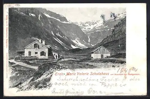 AK Erzh. Marie Valerie Schutzhaus am Nassfeld, Panorama