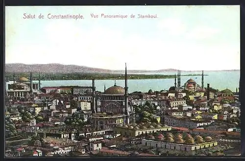 AK Constantinople, Vue panoramique de Stamboul