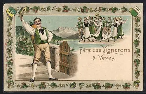 AK Vevey, Fete des Vignerons, Winzerfest