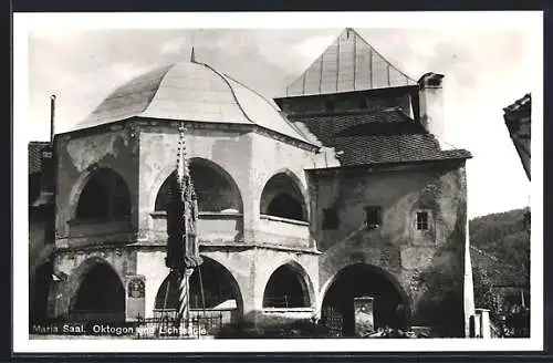 AK Maria Saal, Oktogon und Lichtsäule