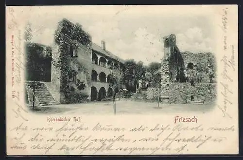 AK Friesach, Romanischer Hof