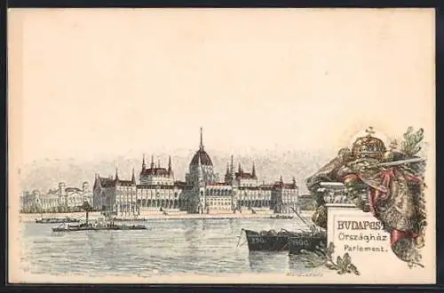 Lithographie Budapest, Orszaghaz