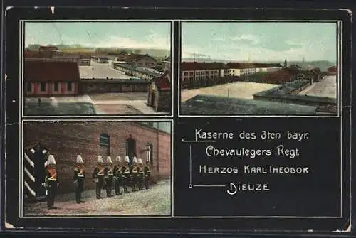 AK Dieuze, Kaserne des 3ten bayr. Chevaulegers Regt. Herzog Karl Theodor