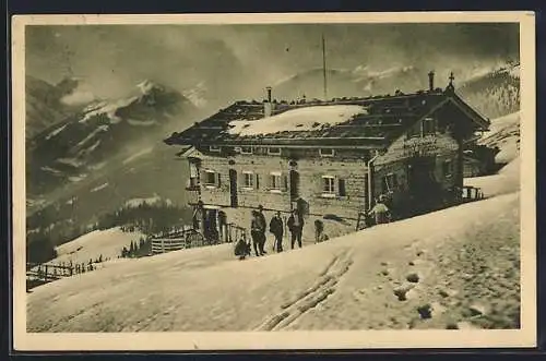 AK Kobingerhütte, Berghütte am Harslanger, Alpiner Ski-Klub, E. V., München