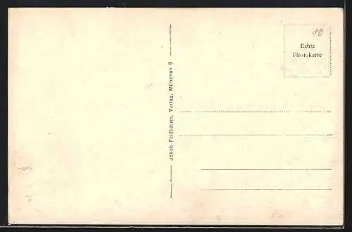 AK Traunstein, Stadtplatz mit Geschäften und Kirche