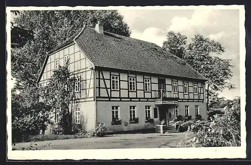 AK Lemgo, Gasthaus Bellevue J. Horlacher