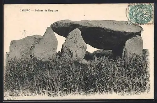 AK Carnac, Dolmen de Kergavat