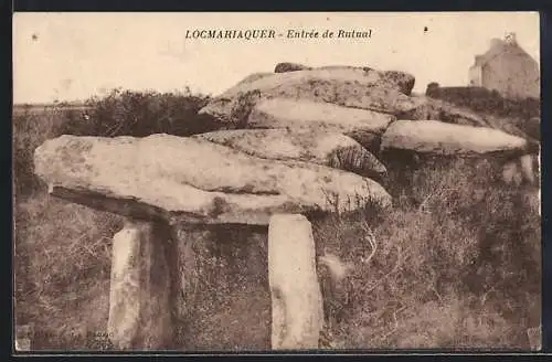 AK Locmariaquer, Entrée de Rutual