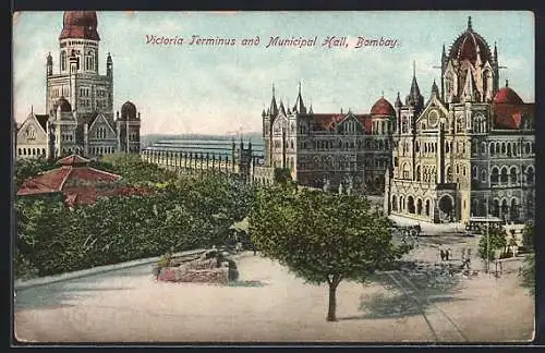 AK Bombay, Victoria Terminus and Municipal Hall