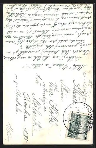 AK Hor. Bezdekov, Strassenmotive mit Kirche und Gebäuden