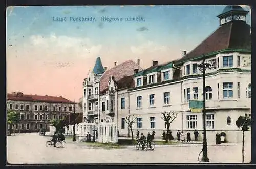 AK Lázne Podebrady, Riegrovo námesti