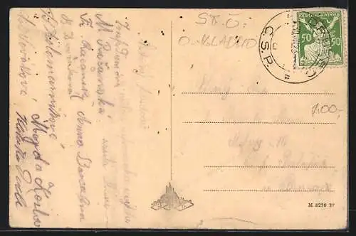 AK Druzec, Ortspartie aus der Vogelschau