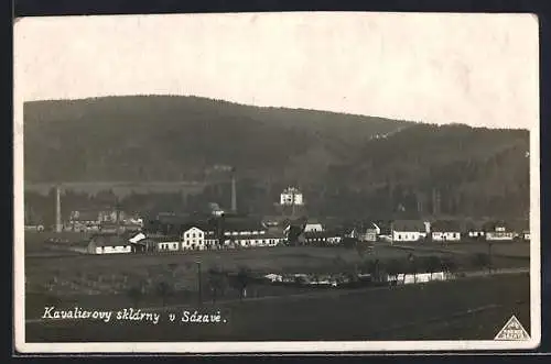 AK Kavalierovy sklárny v Sázave, Panorama