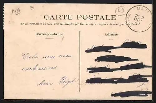 AK Mazé, Entrée du bourg