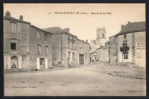 AK Maulévrier, Entrée de la Ville