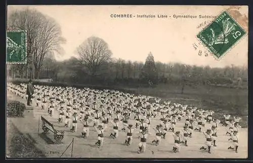 AK Combrée, Institution Libre, Gymnastique Suédoise en plein air