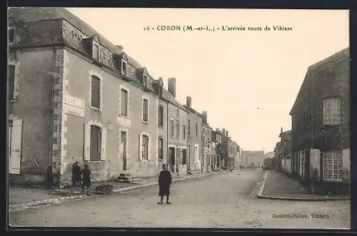 AK Coron, L`arrivée route de Vihiers