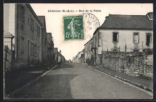 AK Châtelais, Rue de la Poste