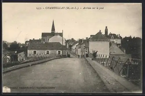 AK Chambellay, Arrivée sur le pont