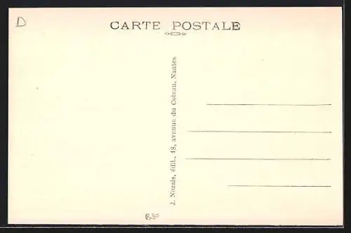 AK Saint-Martin-de-Beaupréau, Communauté et Hôtel-Dieu St-Joseph, Une Chambre particulière