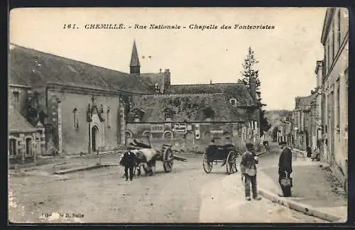 AK Chemillé, Rue Nationale, Chapelle des Fontcoristes