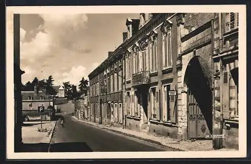 AK Chemillé, Rue Nationale avec facades historiques