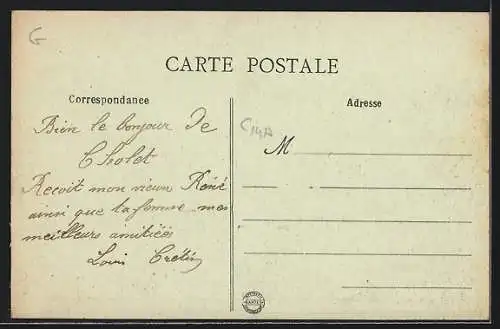 AK Cholet, Marché aux Boeufs du samedi, vue de l`un des plus grands marchés de France