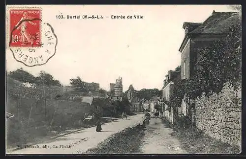 AK Durtal, Entrée de ville