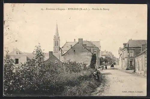 AK Épinard, Entrée du Bourg