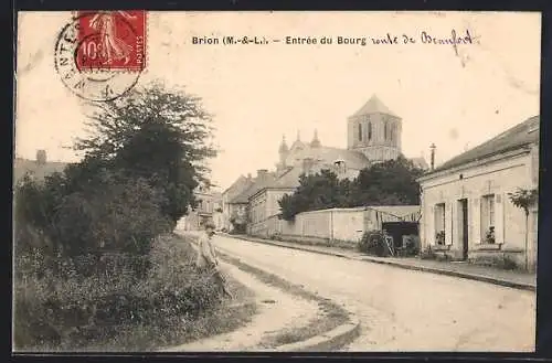 AK Brion, Entrée du Bourg vue de Beaufort