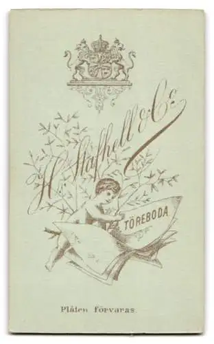 Fotografie H. Stafhell & Co., Töreboda, Porträt eines Mannes