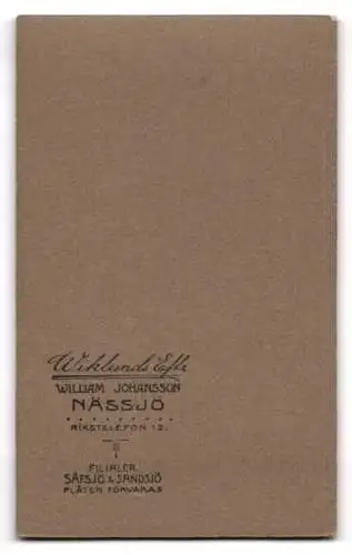 Fotografie Wiklunds Eftr., Nässjö, Porträt einer Familie