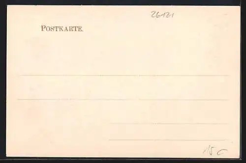 AK Oldenburg / O., Partie in der Herbartstrasse