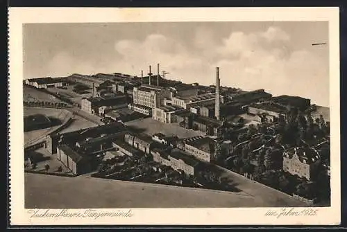 AK Tangermünde, Zuckerraffinerie im Jahr 1925