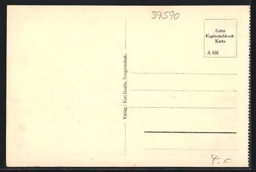 AK Tangermünde, Zuckerraffinerie im Jahr 1925