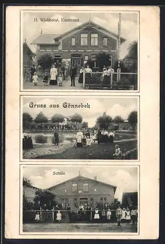 AK Gönnebek, Handlung H. Wickhorst und Schule