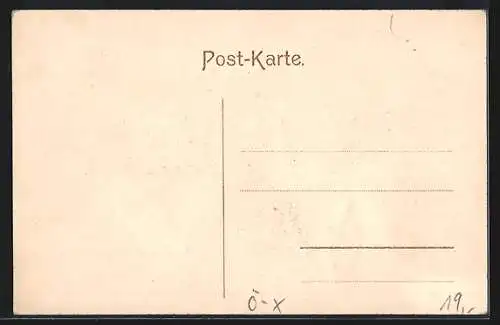 AK Wien, St. Aloisius-Knaben-Asyl in der Hütteldorferstrasse 289, Prior Rudolf Graf Mels-Colloredo