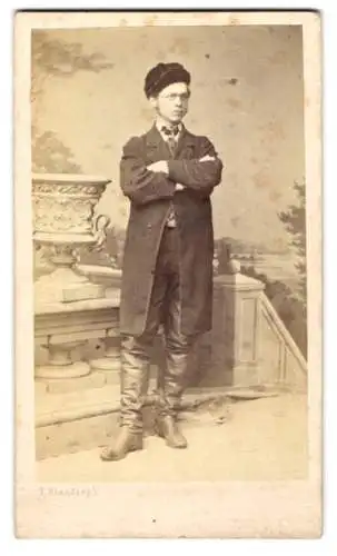 Fotografie Atelier Brandseph, Stuttgart, Portrait Albert Jäger Oberbaurat in München