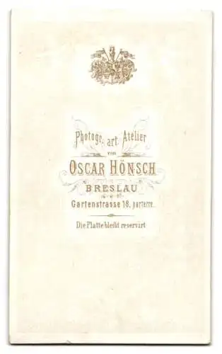 Fotografie Oscar Hönsch, Breslau, Portrait Garde Kürassier in Uniform