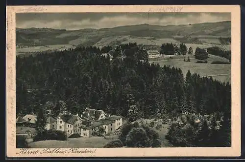 AK Bad St. Leonhard im Lavanttal, Preblau aus der Vogelschau