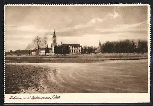 AK Mehrerau, Ansicht vom Bodensee aus Nord