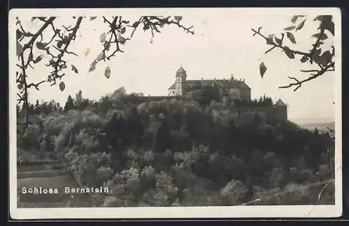 AK Bernstein, Blick auf das Schloss