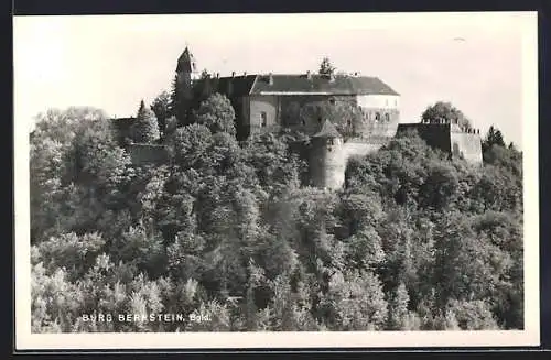 AK Bernstein /Bgld., Die Burg auf dem Berg