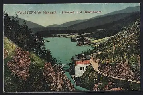 AK Mariazell, Stauwerk Walstern und Hubertussee